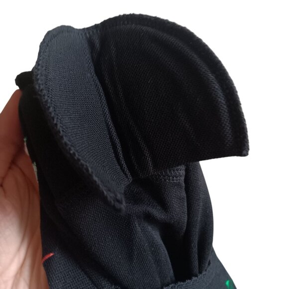 Large Women's T-Shirt Embroidered Floral Shell Padded Shoulders Top 1990s Mom - Picture 6 of 7